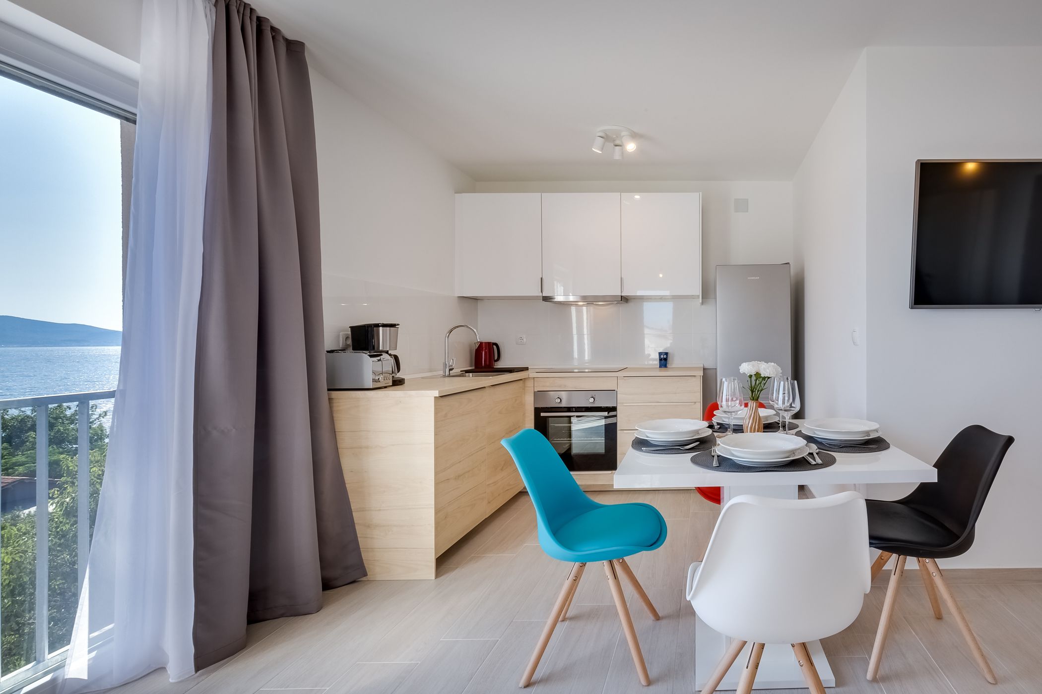 Villa Diana apartman 1 — potpuno opremljena kuhinja
